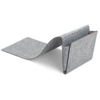 Kikkerland - Rangement côté de canapé - Gris -