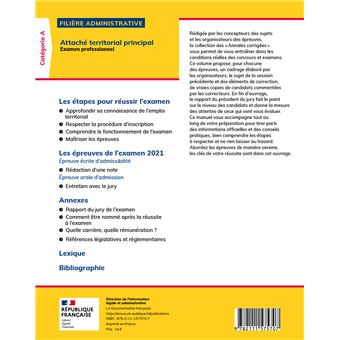 Attaché territorial principal 2023