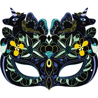Masques à gratter - Licornes
