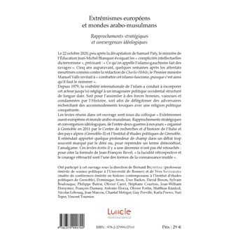 Extrémismes européens et mondes arabo-musulmans