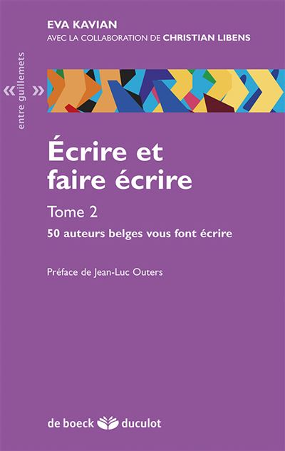 Ecrire et faire écrire