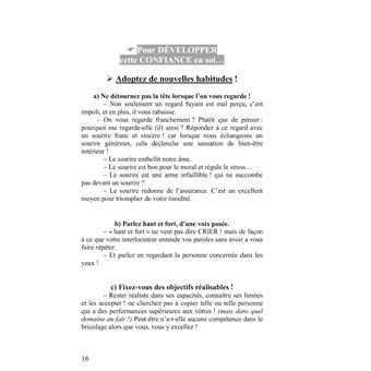 Avoir confiance en soi