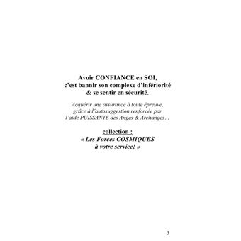 Avoir confiance en soi