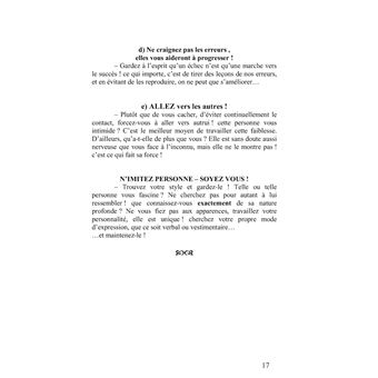 Avoir confiance en soi