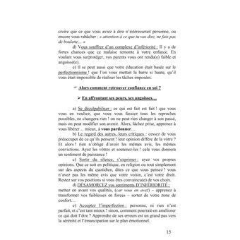 Avoir confiance en soi