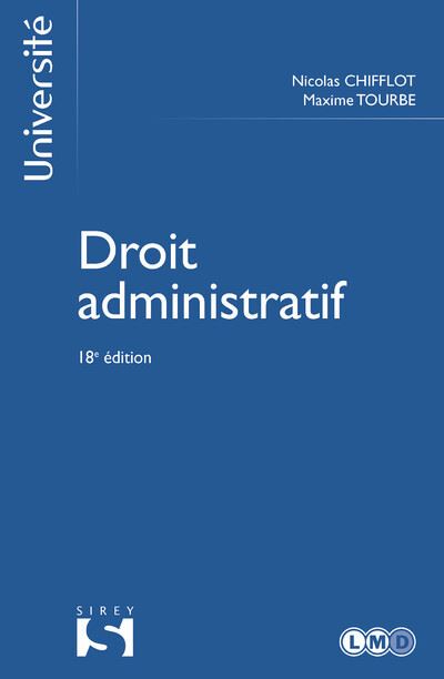 Droit Administratif 18ème édition - Broché - Patrice Chrétien, Nicolas ...