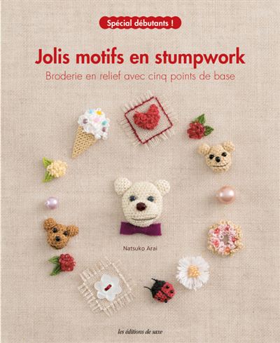 Jolis motifs en stumpwork