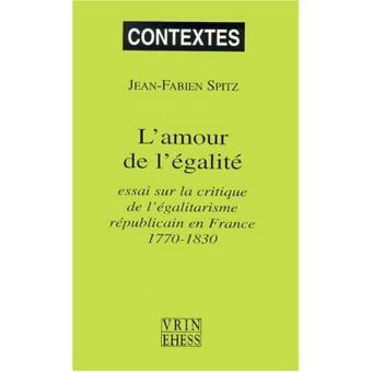 L'amour de l'égalité