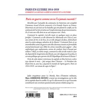 Paris en guerre 1914-1919