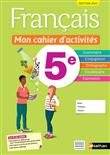 Français- Mon cahier d'activités 5e - 2023
