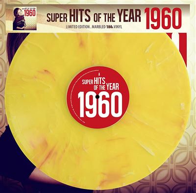 Super Hits Of The Year 1960 Édition Limitée Vinyle Jaune