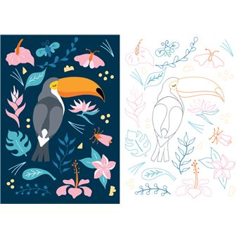 Mon beau cahier de coloriage : la nature