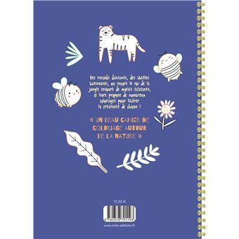Mon beau cahier de coloriage : la nature