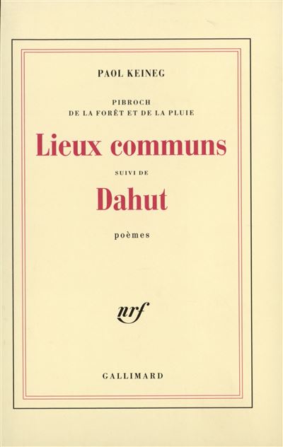 Pibroch de la forêt et de la pluie - Lieux communs / Dahut