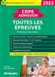 CRPE –Admission – Toutes les épreuves