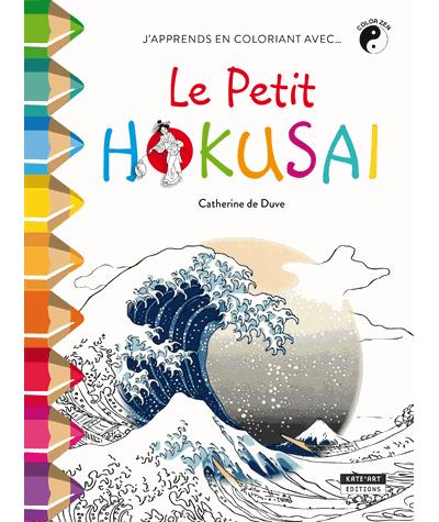 J'apprends en coloriant avec le petit Hokusaï