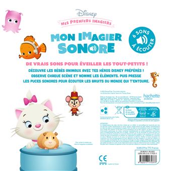 DISNEY BABY - Mon Imagier Sonore - Les bébés animaux