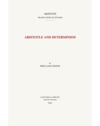 Aristotle and determinism