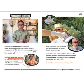 Pourquoi on transpire quand on a chaud ? et autres questions indiscrètes