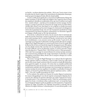 Le commerce de la chair des dieux