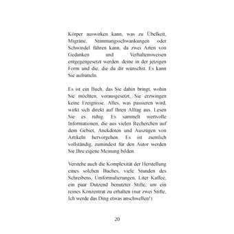 Der Geist über der Linie