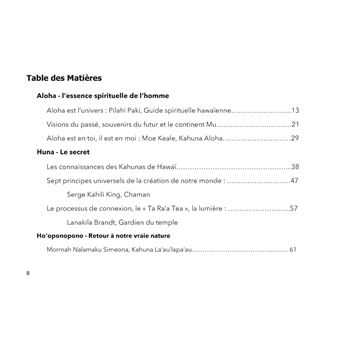 Paroles de Sagesse Hawaïenne