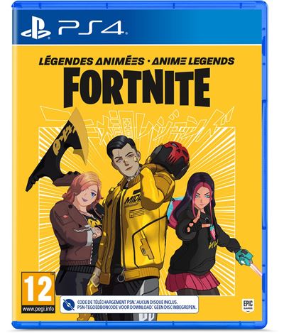 Code in a Box Fortnite Légendes Animées PS4
