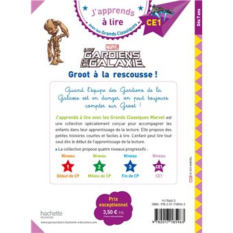 Disney- Marvel - Les gardiens de la galaxie, Groot à la rescousse ! CE1