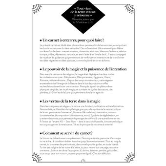 Enterre ce carnet et libère-toi de tes idées noires