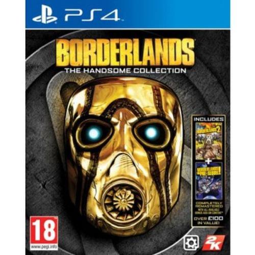 Pochette avant du jeu Borderlands : The Handsome Collection PS4