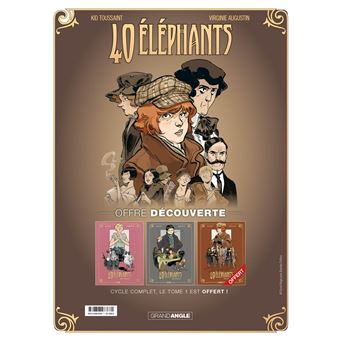 40 éléphants - Pack promo histoire complète