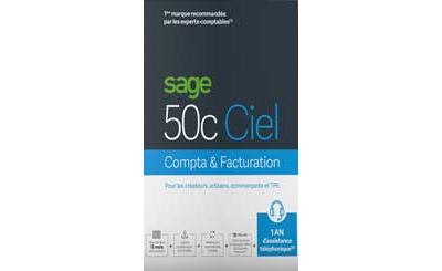 Sage 50cloud Ciel Compta + Facturation - 1 an d assistance