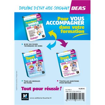 Tout le DEAS en fiches mémos - IFAS - Diplôme Etat Aide-Soignant 5è ed - Nouveau référentiel 2021