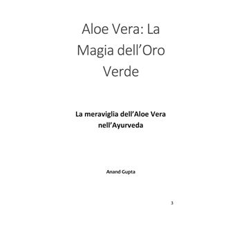 Aloe Vera: La Magia dell'Oro Verde