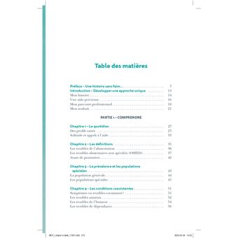 L'espoir à table - Outils pour affronter les troubles alimentaires. - Une approche multidisciplinair