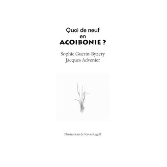 Quoi de neuf en Acoibonie ?