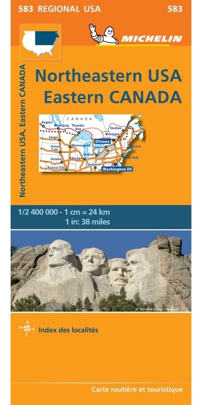 Northeastern USA, Eastern Canada
