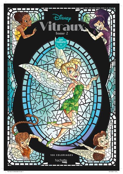 Coloriages Disney Vitraux