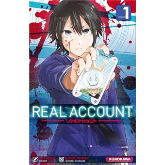 Real Account Tome 1 Real Account Shizumu Watanabe Satoko Fujimoto Broche Achat Livre Fnac