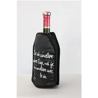 ETUI FRAÎCHEUR "LE VIN S'AMÉLIORE AVEC L'ÂGE, MOI JE