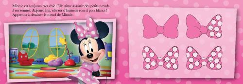Disney Minnie Un Tableau Magnétique Et Stilet - Livre Cartonné De