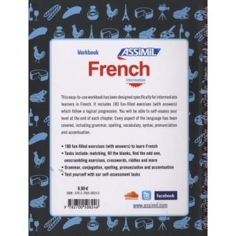 French intermédiaire Cahier d'exercices
