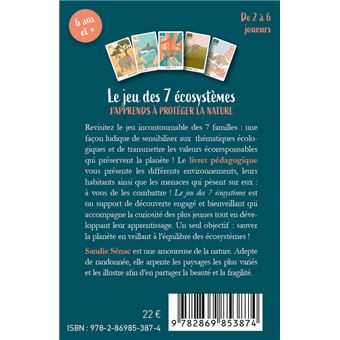 Le jeu des 7 écosystèmes - J'apprends à protéger la nature