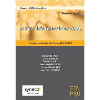 Le but désintéressé des ASBL