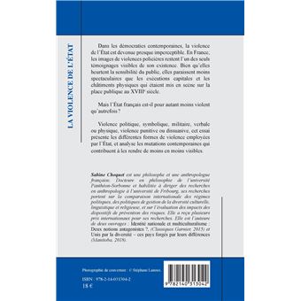La violence de l'État