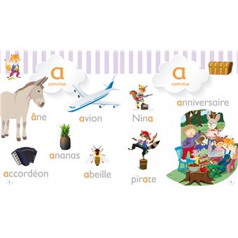 Premier abécédaire pour s'initier à la lecture