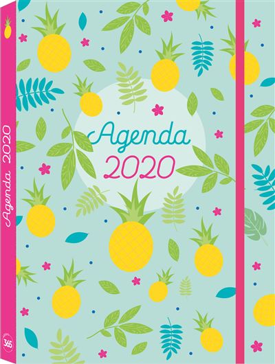 Mon joli agenda Ananas 2020