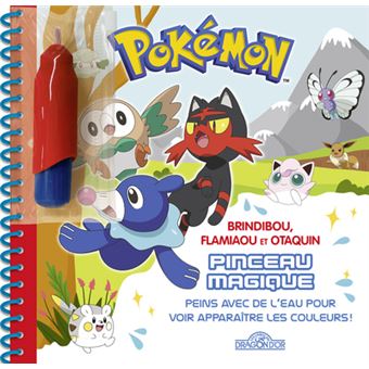 Pokémon - Pinceau magique - Brindibou, Flamiaou et Otaquin