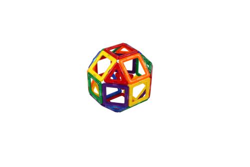 Jeu de Construction Magnétique Magformers Designer 62 pièces