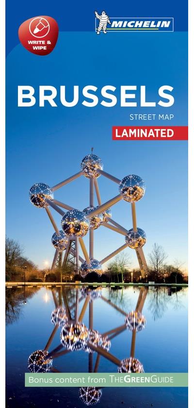 BRUSSELS 207 PLAN MICHELIN PLATTEGROND (ENG)